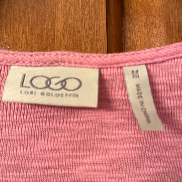 NWOT LOGO tie front cardigan - Picture 3 of 3